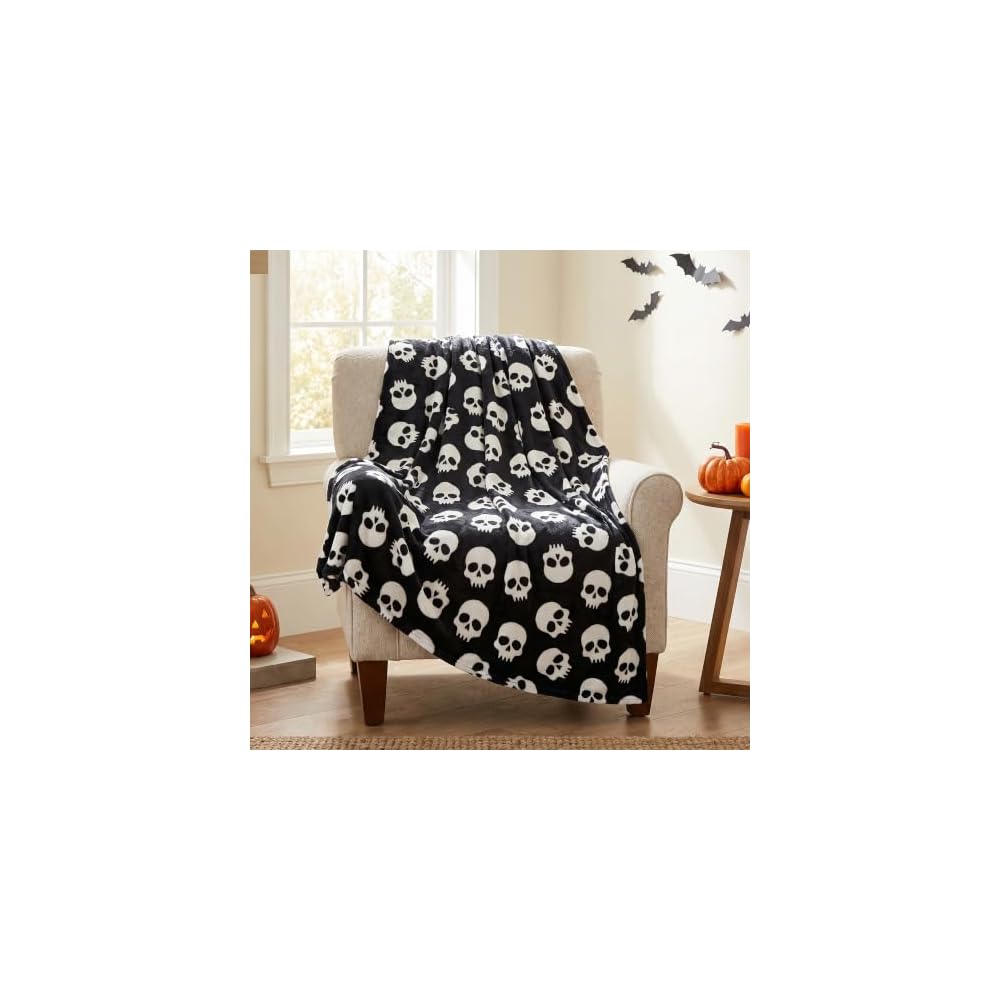 Autumn Harvest Flannel Throw Blanket, W50 x L70in