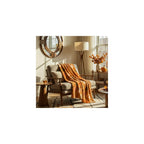 Autumn Harvest Flannel Throw Blanket, W50 x L70in